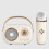 (1 Mic,yellw)Cozy Home Speaker and Microphone,Mini Karaoke Machine Portable Bluetooth Speaker 1