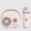 (1 Mic,pink)Cozy Home Speaker and Microphone,Mini Karaoke Machine Portable Bluetooth Speaker 2
