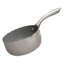 Compact Stainless Steel Pot for Quick Heating, Ideal for Serving One or Multiple Portions, 2-Liter Capacity