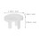 4Pièces Couvre-Prises Électriques Enfant ABS 2