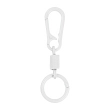 5Pcs MultiPurpose Metal Swivels Clasp Hanging Clip Spring-White
