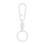 5Pcs MultiPurpose Metal Swivels Clasp Hanging Clip Spring-White 1