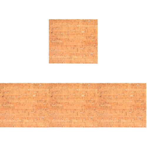 4 Sheets Wood Grain Pu Decorate Hair 1