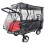 EVA Waterproof Rain Cover For Camping Carts Light Weight 2