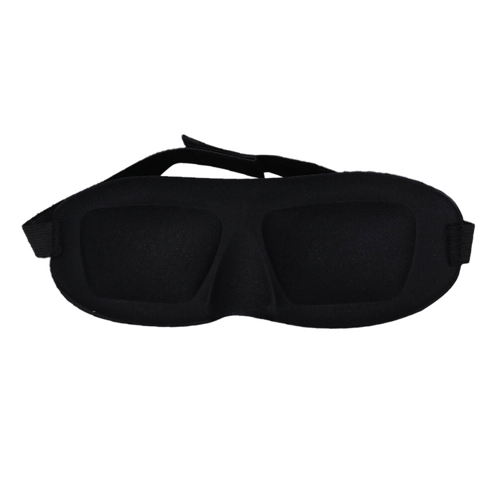 Totority Black 2Pcs Sleep Eyeshade Comfortable Eye Mask For Restful Sleep