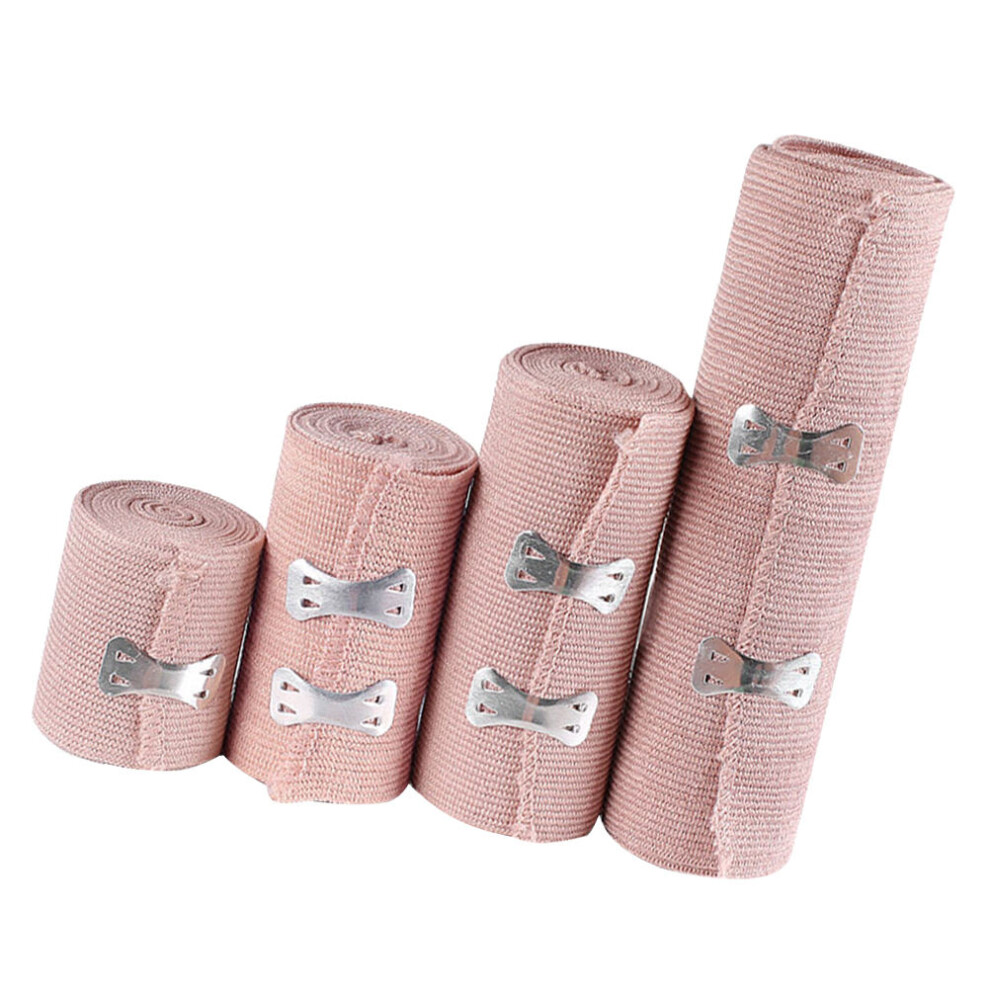 Iplusmile Pink 8Pcs Flexible Elastic Sports Bandage Compression Injury Wrap