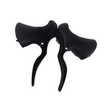 Multipurpose Aluminum Brake Levers With Road Fixed Track-Black