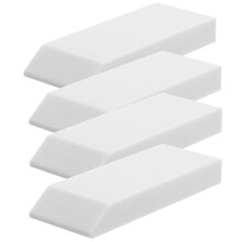 4Pcs Compact White Rubber Cleaner for Travel and Outdoor