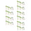 145 Pcs Plastic Palm Tree For DIY Scenery And Model Landscaping 4