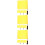 12Pcs Polyester Mini Hand Flags Yellow Parade Game Referee Flags 10