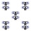 10Pcs Plastic Bracket with Suction Cup for Car Windshield 6