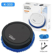 (black) Cleaning Sweeping Robots Mopping Machine Lazy Robotic USB Charging Version Vacuum Cleaner Dual-purpose