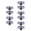 10Pcs Plastic Bracket with Suction Cup for Car Windshield 4