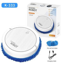 (white) Cleaning Sweeping Robots Mopping Machine Lazy Robotic USB Charging Version Vacuum Cleaner Dual-purpose