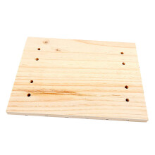 2Stk Holz Fußpolster Khaki Für & Chinchilla Haustiere