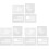 12Pcs Reusable Plastic Wall Stencils Large Pattern Decor 4
