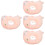 4Pcs Fruit Pattern Cat Recovery Collar Comfortable Anti-Bite Cone 8