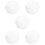 5Pcs Clear Acrylic Round Discs Cake Display DIY Craft Panels 10