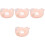 4Pcs Fruit Pattern Cat Recovery Collar Comfortable Anti-Bite Cone 5