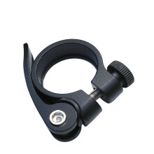 Aluminum Alloys Seat Tube Clip Quick Release-31.8 Black