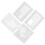 12Pcs Reusable Plastic Wall Stencils Large Pattern Decor 3