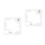 2 Pcs Multi-Function Screws Sewing Patch Ruler Patchwork Template 7