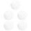 5Pcs Clear Acrylic Round Discs Cake Display DIY Craft Panels 8