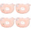 4Pcs Fruit Pattern Cat Recovery Collar Comfortable Anti-Bite Cone 7