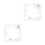2 Pcs Multi-Function Screws Sewing Patch Ruler Patchwork Template 3
