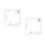 2 Pcs Multi-Function Screws Sewing Patch Ruler Patchwork Template 9