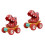 2 Pcs Dinosaur Pull Back Car Toys For Kids 5
