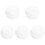 5Pcs Clear Acrylic Round Discs Cake Display DIY Craft Panels 4