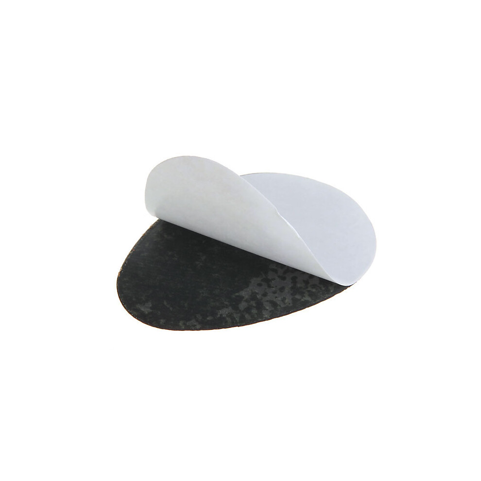Vaguelly 2Pcs Black Shoes Pad Self-Adhesive For Heels Boots Sandals
