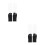 4Pairs Polyester Manicure Skin Protective Uv Shield Fingerless Gloves 4