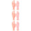 6 Pcs Manicure Practice Hand Model With Pluggable Nail Plates Rubber 8