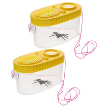 2 Pieces Insect Viewer Outdoor Exploration Kids Collector Handheld