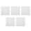 5Pcs White Access Panels for Drywall Ceiling Wall Cable Wiring Doors 7