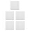 5Pcs White Access Panels for Drywall Ceiling Wall Cable Wiring Doors 6