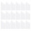 1000 Pcs Plastic Collar Stays For Dress Shirts 1