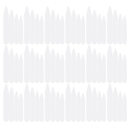 1000 Pcs Plastic Collar Stays For Dress Shirts