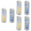 6 Sets Children Eating Training Tableware Baby Fork And Spoon 6