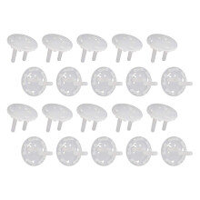 4 Pieces Child Safety Plug Socket Covers Protectors Caps Childproof