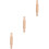 3Pcs Kids Plasticine Rolling Pin Clay Modeling Tool Wooden Roller 6
