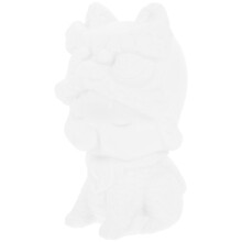 4Pcs White DIY Coin Bank Kids Coloring Toy Durable Vinyl Graffiti Bank