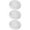 3Pcs White ABS Bucket Lid for Paint Can Airtight Storage Container Use 10