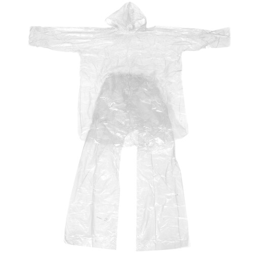 Rain Poncho Plastic 3set 51.2x27.6x0.2in