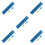 5Pcs Blue Braille Writing Kit Portable Plastic Stylus for Blind 5