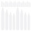 1000 Pcs Plastic Collar Stays For Dress Shirts 3