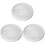 3Pcs White ABS Bucket Lid for Paint Can Airtight Storage Container Use 4