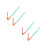 4Pcs Guzheng Wiping Tools Plastic Handle Delicate Cleaning Accessories 4